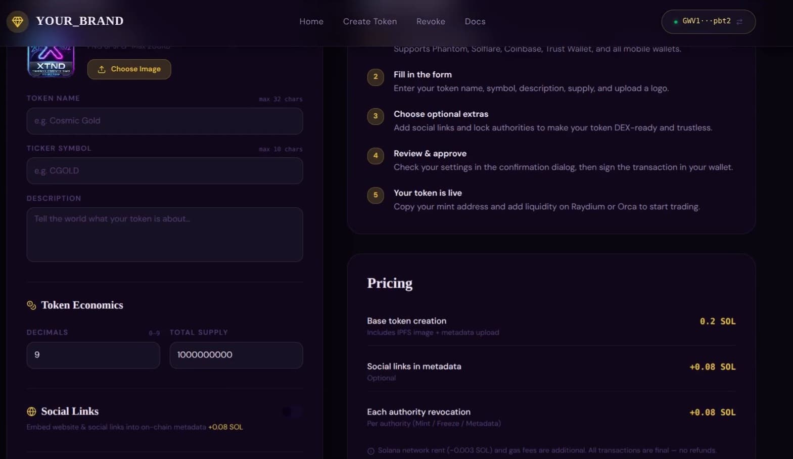 Solana Token-2022 Launchpad | Full dApp Source Code + Monetization