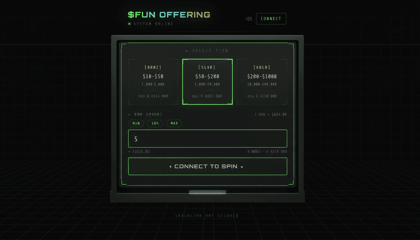 BSC Token Presale with Randomized Allocation - Chainlink VRF Powered