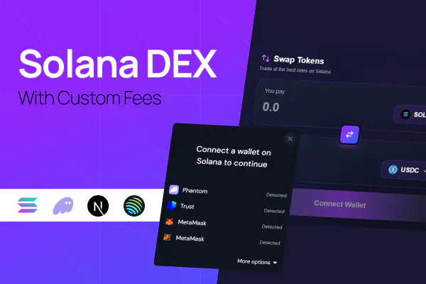 Solana Decentralized Exchange - Next.JS