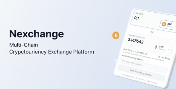Nexchange - Multi-Chain Cryptocurrency Exchange Platform with 500+ Coins & Real-Time Rates