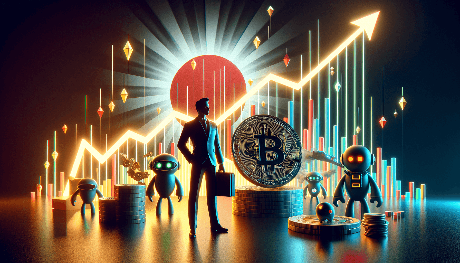 比特币在日本加息后反弹3.5%,Hayes预测美元兑日元将达200